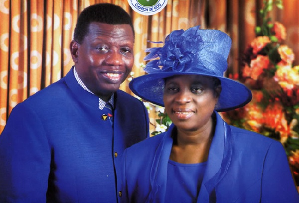 Pastor Adeboye and wife Foluke