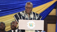 President Akufo-Addo addressed participants at the Annual UG new year school and conference