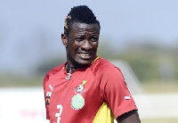 Gyan limped off training on Wednesday