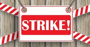 Number of labour unions currently on strike