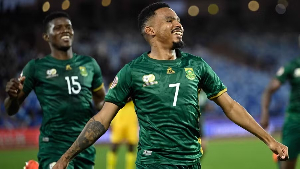 Oswin Appollis scored South Africa's winner from the spot