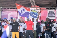 Sammy Awuku, Edem and others on stage