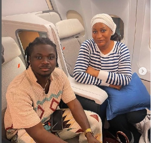 Kuami Eugene and Samira Bawumia