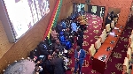 Mahama, Agyeman-Rawlings, others in parliament for Akufo-Addo’s SoNA