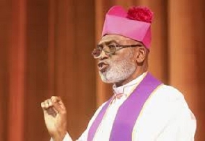 The Archbishop of Cape Coast Diocese of the Roman Catholic Church, Charles Angela Palmer-Buckle