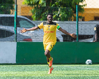 Parin FC striker, Micheal Ayertey