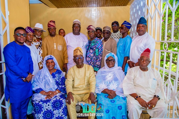 Some of the leaders from the Yoruba community