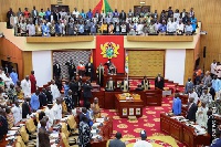 The minority in parliament has described the 2017 budget as '419 budget'