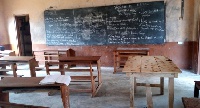 One of the affected classrooms