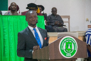 Professor Addah Weseh, Director of the Directorate of Community Relations & Outreach Program at UDS