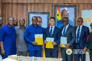 The agreements, signed on Thursday, September 10, 2026, cover offshore blocks GH WB 3 and GH WB 8