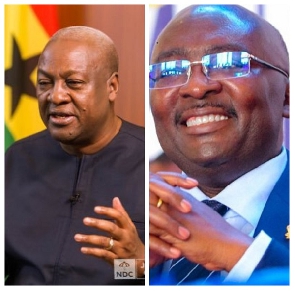 Dr Bawumia and Mahama are tipped to win the flagbearer race of their respective parties