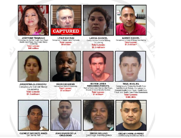 Some of the most wanted persons