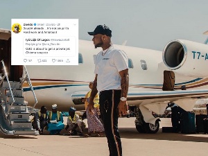 Davido purchased the private jet week after gifting his girlfriend with a Porsche