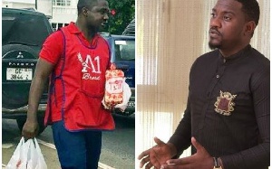John Dumelo has rendered an unqualified apology to the CEO A1 Bakery