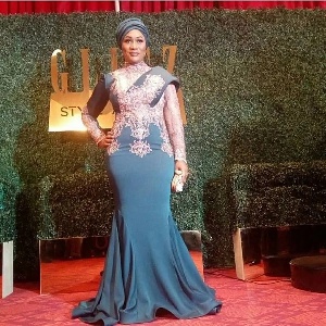 Samira Bawumia, Second Lady of Ghana on the Glitz red carpet