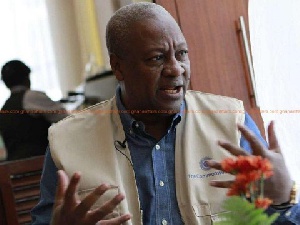 Former President John Dramani Mahama was among the Kenya election observers