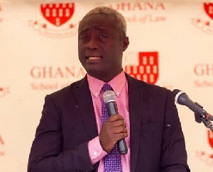 Senior Lecturer of the Ghana School of Law, Maxwell Opoku Agyeman