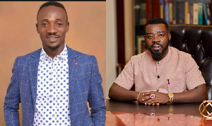 (L) Actor Salinko and Businessman Richard Nii Armah Quaye