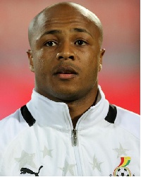 Andre Ayew is a Ghanaian footballer
