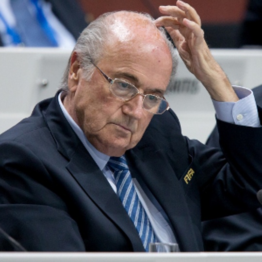 FIFA President, Sepp Blatter