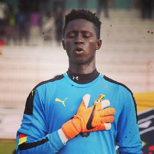 Ghanaian goalkeeper Fredrick Asare