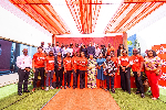 Telecel Senior Management Team with Executives from GEA and invited SMEs at the launch