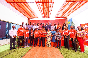 Telecel Senior Management Team with Executives from GEA and invited SMEs at the launch