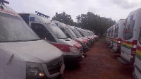 File photo: Ghana has 155 ambulances out of which 100 are not functioning