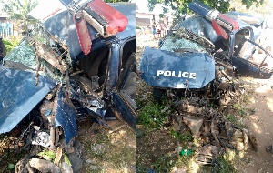 The accident happened on the Accra-Tema motorway