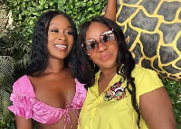 Efia Odo and her mother, Adombi Serwaa