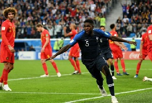Umtiti's goal was enough to earn France a place in the finals