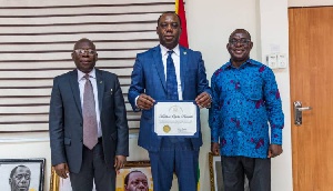 The award is in recognition of his leadership in driving a new teacher training model for Ghana