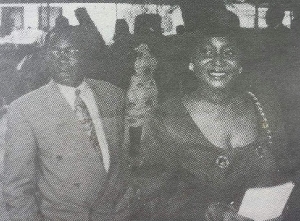 President Nana Addo Dankwa Akufo-Addo and his late first wife, Eleanor Akosua Akufo-Addo