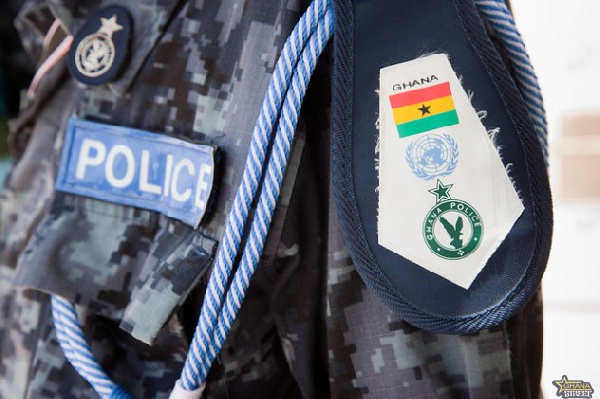 Ghana police.      File photo.