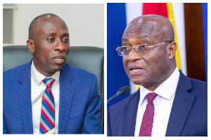 Ernest Owusu-Bempah has slammed Osei Kyei-Mensah-Bonsu (R)