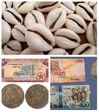 Ghana at the present has adopted the cedi notes and coins as its legal tender