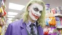Haaland dressed as the Joker to prank people on the streets of Manchester