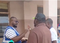 Heated exchanges between an EC official and an agent of the NDC