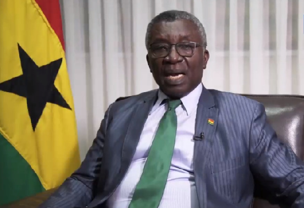 Former Minister for Environment, Information, Science and Technology, Prof. Kwabena Frimpong-Boateng