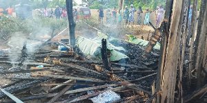 The cause of the fire is yet to be established The cause of the fire is yet to be established