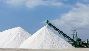 File photo of a salt mine