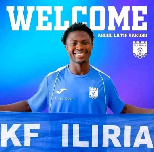 Albanian club KF Iliria have completed the signing of promising Ghanaian youngster Abdul Latif