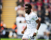 Ghanaian forward Joseph Opoku