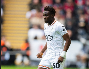 Ghanaian forward Joseph Opoku Ghanaian forward Joseph Opoku