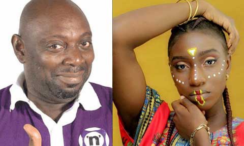 Segun Arinze and daughter