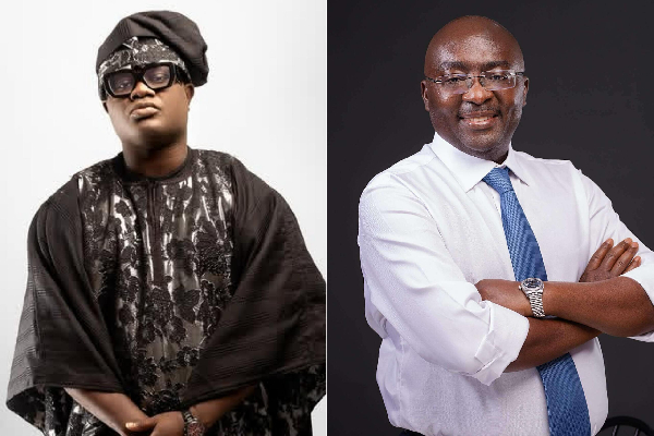 Cwesi Oteng (L) backs Bawumia (R) as Ghana’s unifying leader