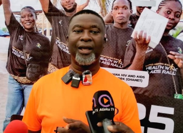 Ernest Amoabeng Ortsin is the President of GHANET