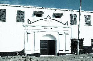 A picture of the Ussher Fort