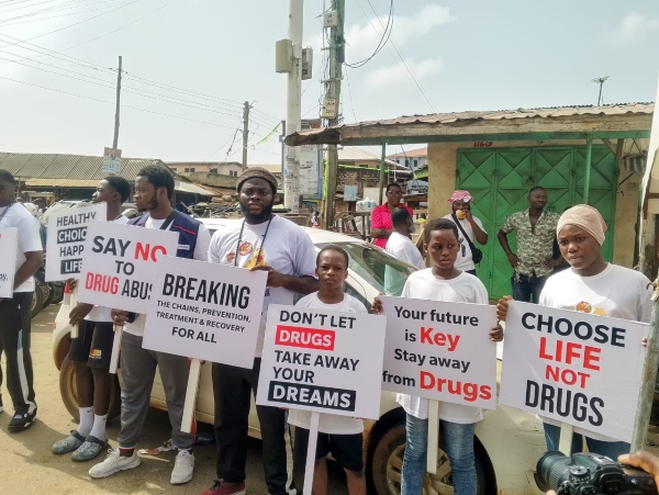 Yawal Youth are campaigning against substance abuse